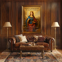 Saint Catherine of Alexandria Poster PosterGoat