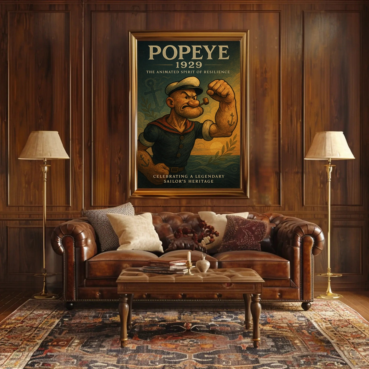 Popeye 1929 Art Poster POP-23