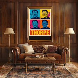 Thorpe Iconic Legacy Art Poster