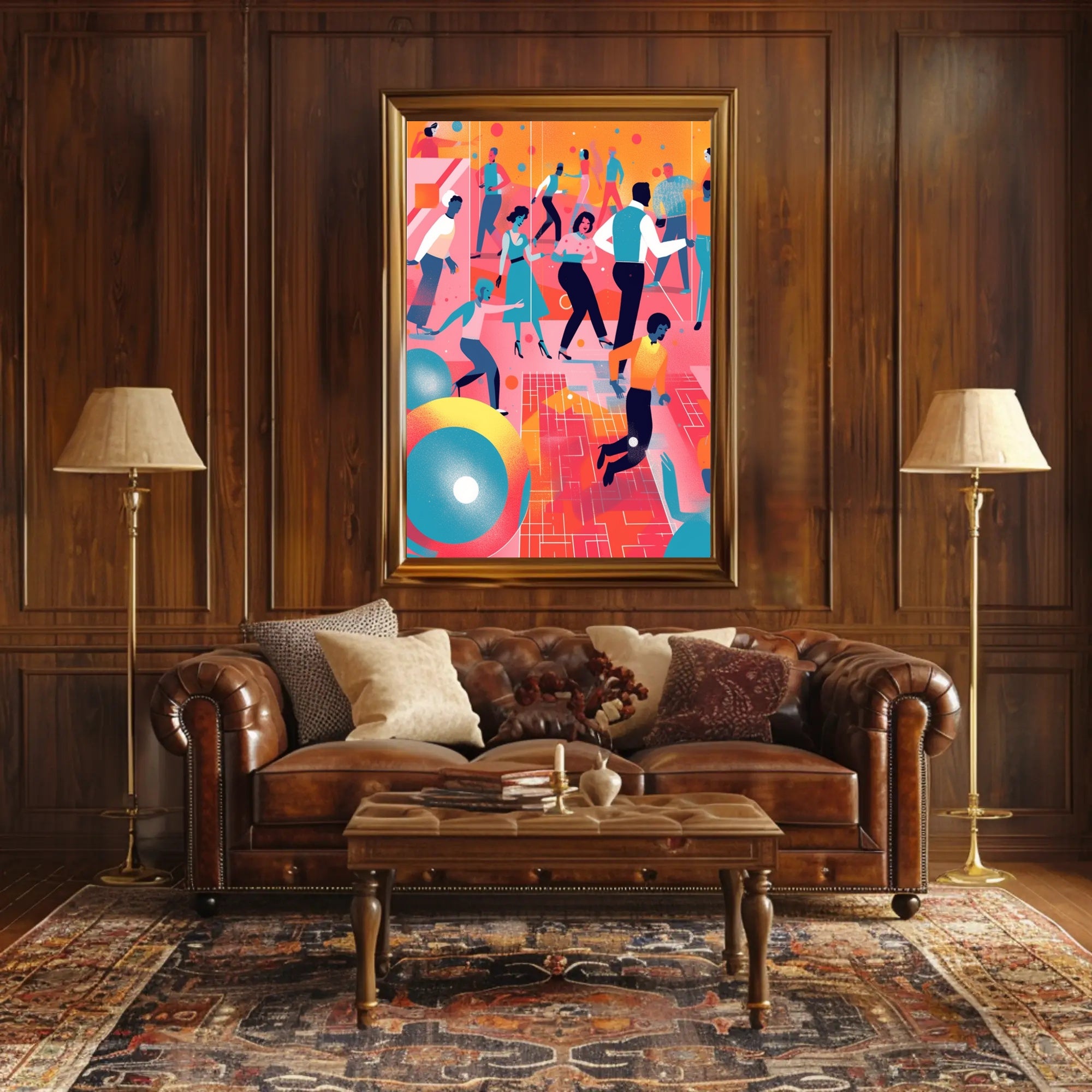 Vibrant Dance Celebration Poster
