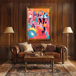 Vibrant Dance Celebration Poster