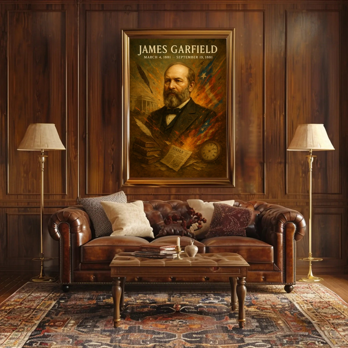 James Garfield A Presidential Tribute Poster