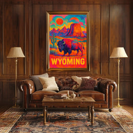 Wyoming Wilderness Poster