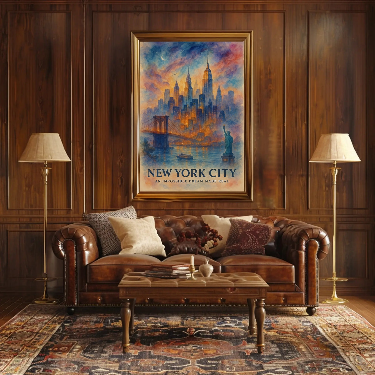 New York City An Impossible Dream Made Real Poster