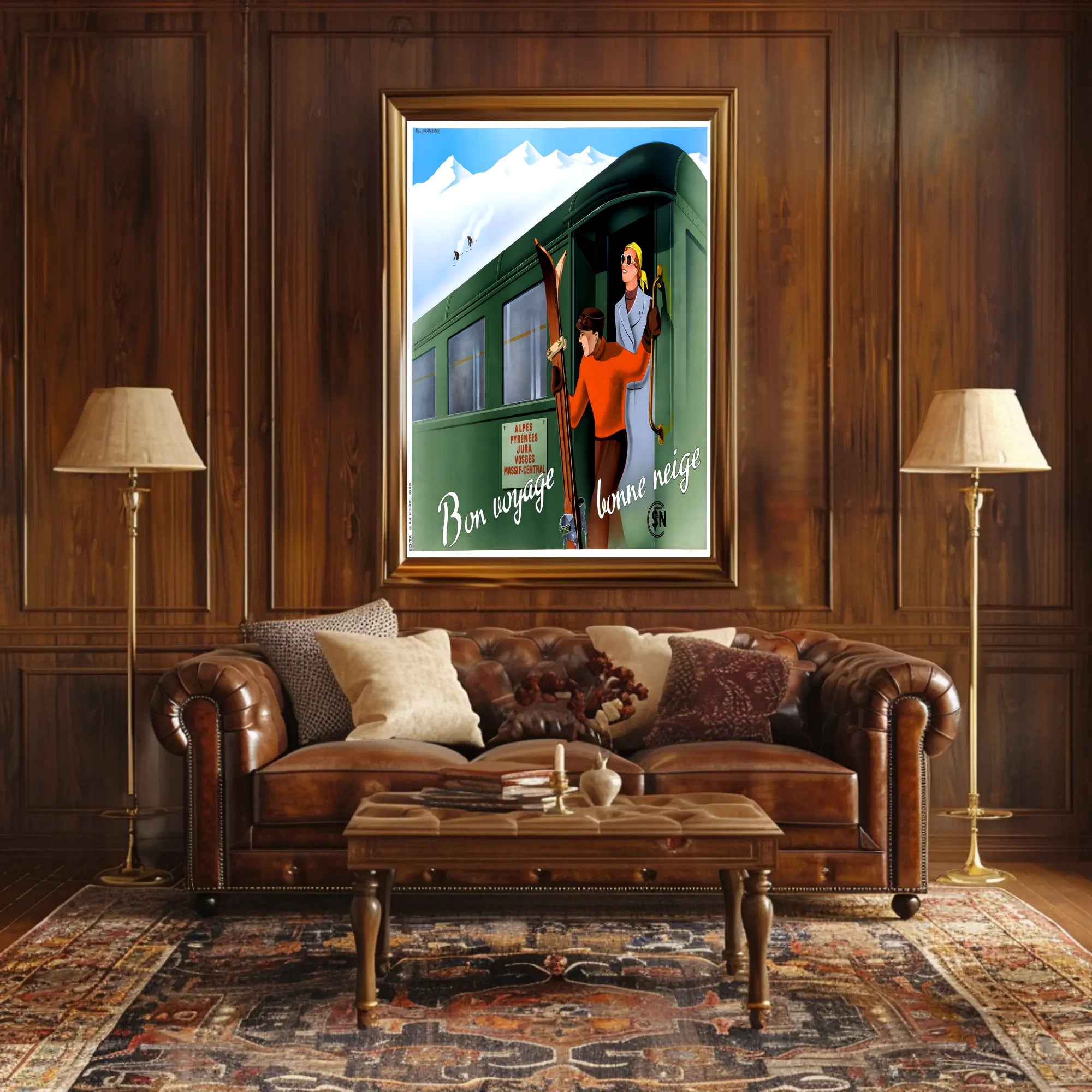 Ski Trip Adventure Poster PosterGoat