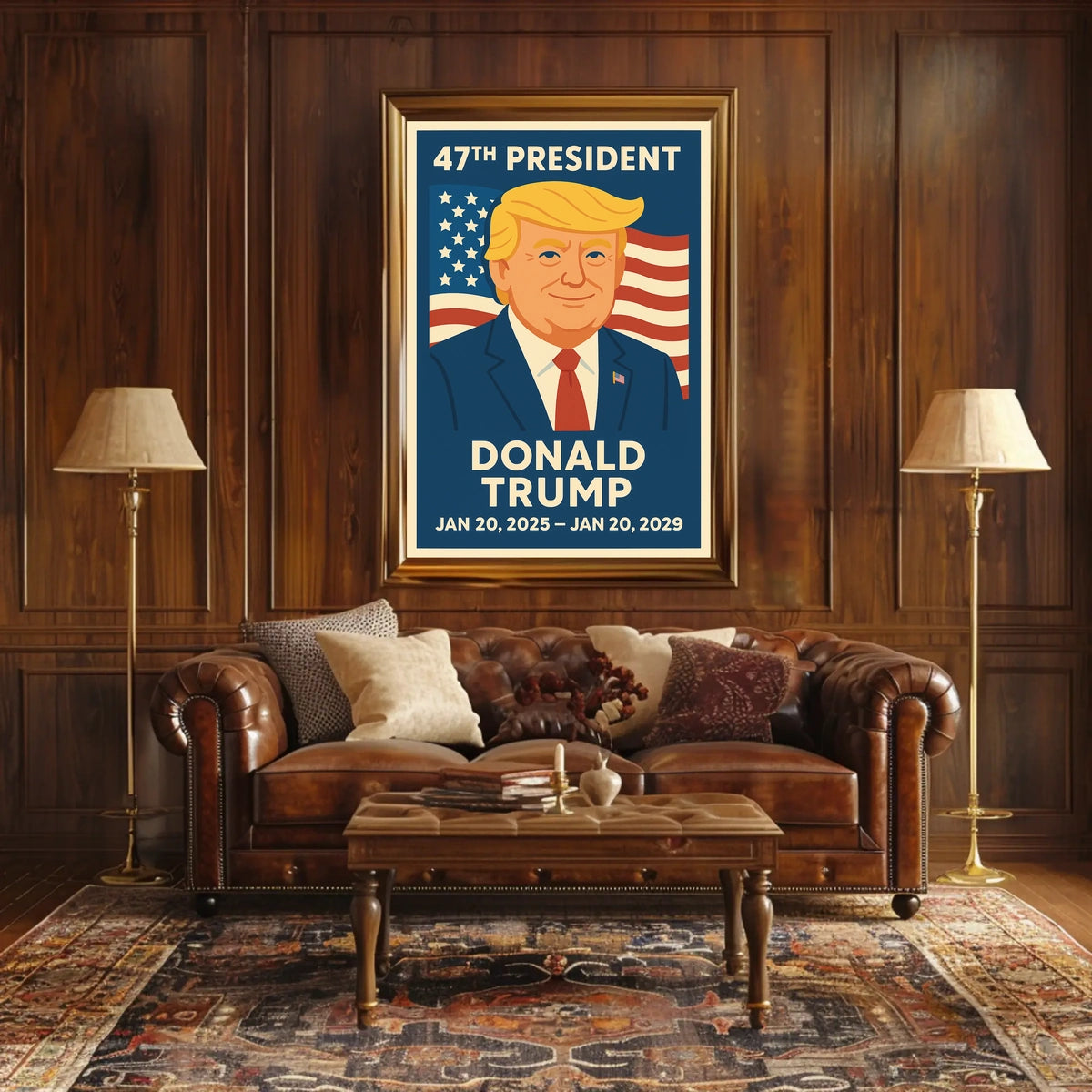 Donald Trump A New Era of Resolve Poster