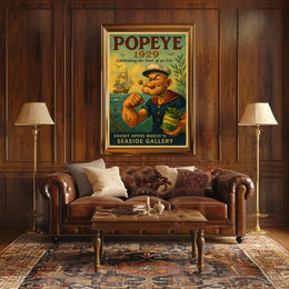 Popeye 1929 Art Poster POP-04