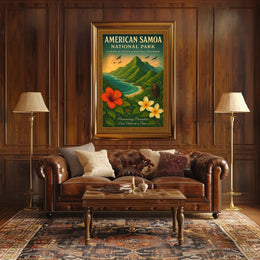 American Samoa National Park: A Tropical Haven Poster