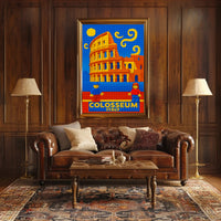 Colosseum LEGO Art Print Wall Decor PosterGoat