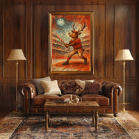 Winter Baseball Fantasy Poster