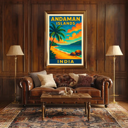 Andaman Islands India Poster
