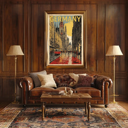 Germany Urban Charm Poster