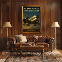 Boeing 367 YC-97 Stratofreighter Poster