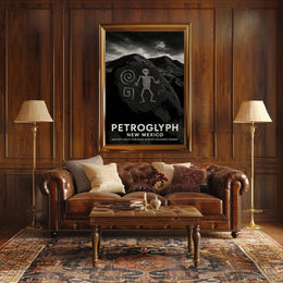 Petroglyphs Of New Mexico Poster