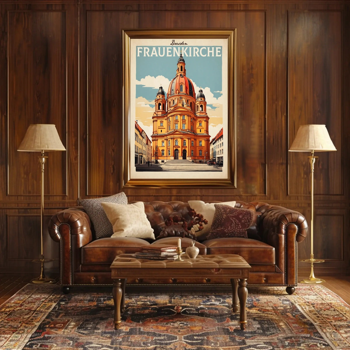 Frauenkirche in Dresden Poster