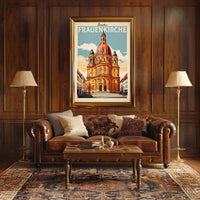 Frauenkirche in Dresden Poster