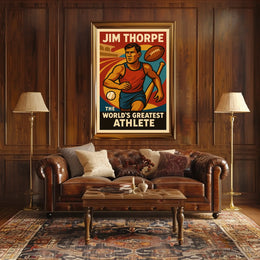 Jim Thorpe The Worlds Greatest Athlete Jim Thorpe Poster