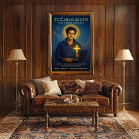 St. Carlo Acutis The Cyber Apostle Poster