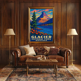 Glacier National Park Montana Poster