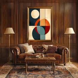 Geometric Harmony Poster