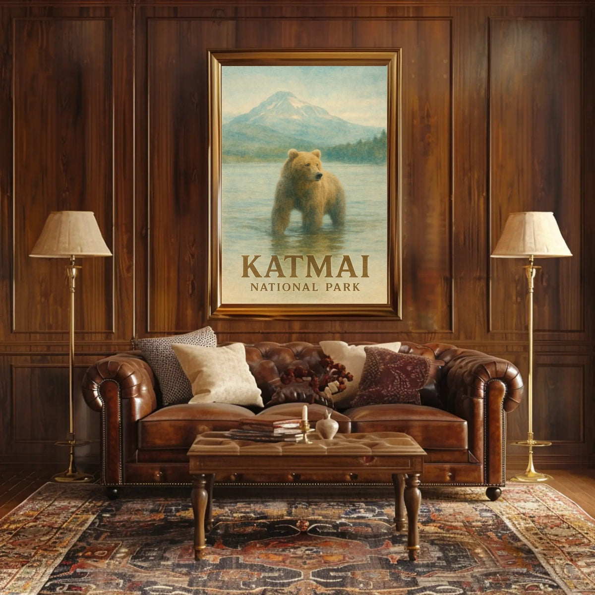 Katmai National Park Poster