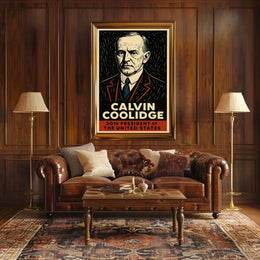 Calvin Coolidge 30th President Poster