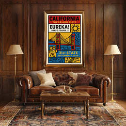 California's Iconic Heritage Poster