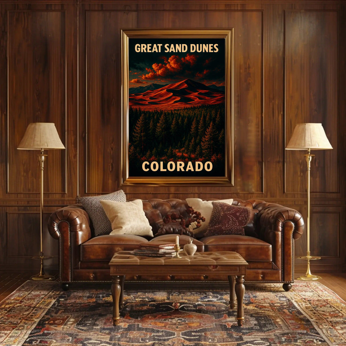 Great Sand Dunes of Colorado Poster