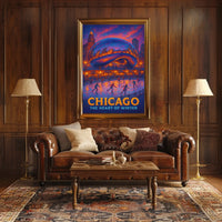 Chicago The Heart of Winter Poster