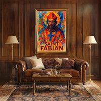Saint Fabian Poster