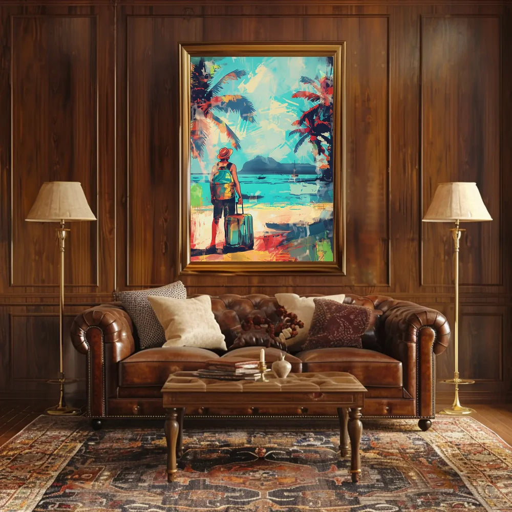 Vintage Art Deco Car Enthusiast Poster