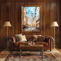 Finland Helsinki Cathedral Street View Poster