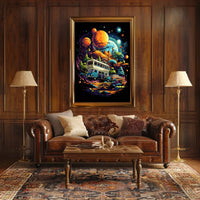 Cosmic Journey Adventure Poster