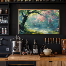 Tranquil Blossom Retreat Poster