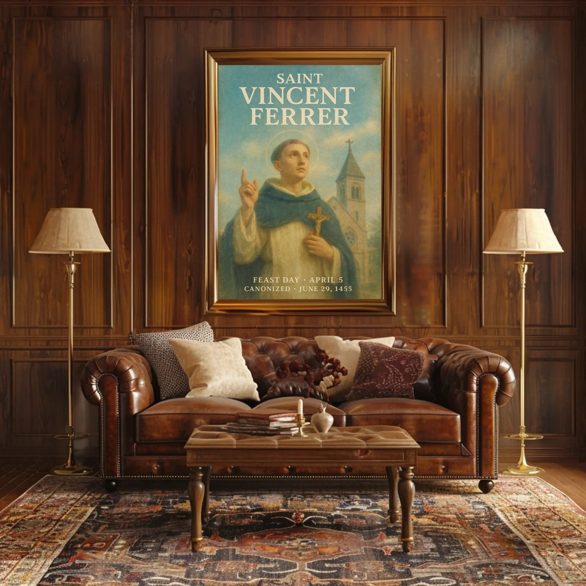 Saint Vincent Ferrer Poster