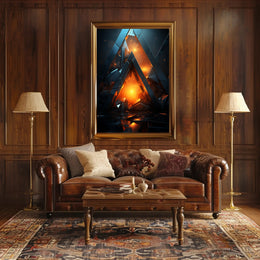 Geometric Inferno Poster