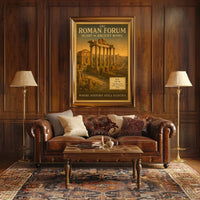 The Roman Forum Heart of Ancient Rome Poster