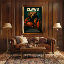 Claws Feel The Bite Poster