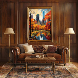 Autumn In The City Poster