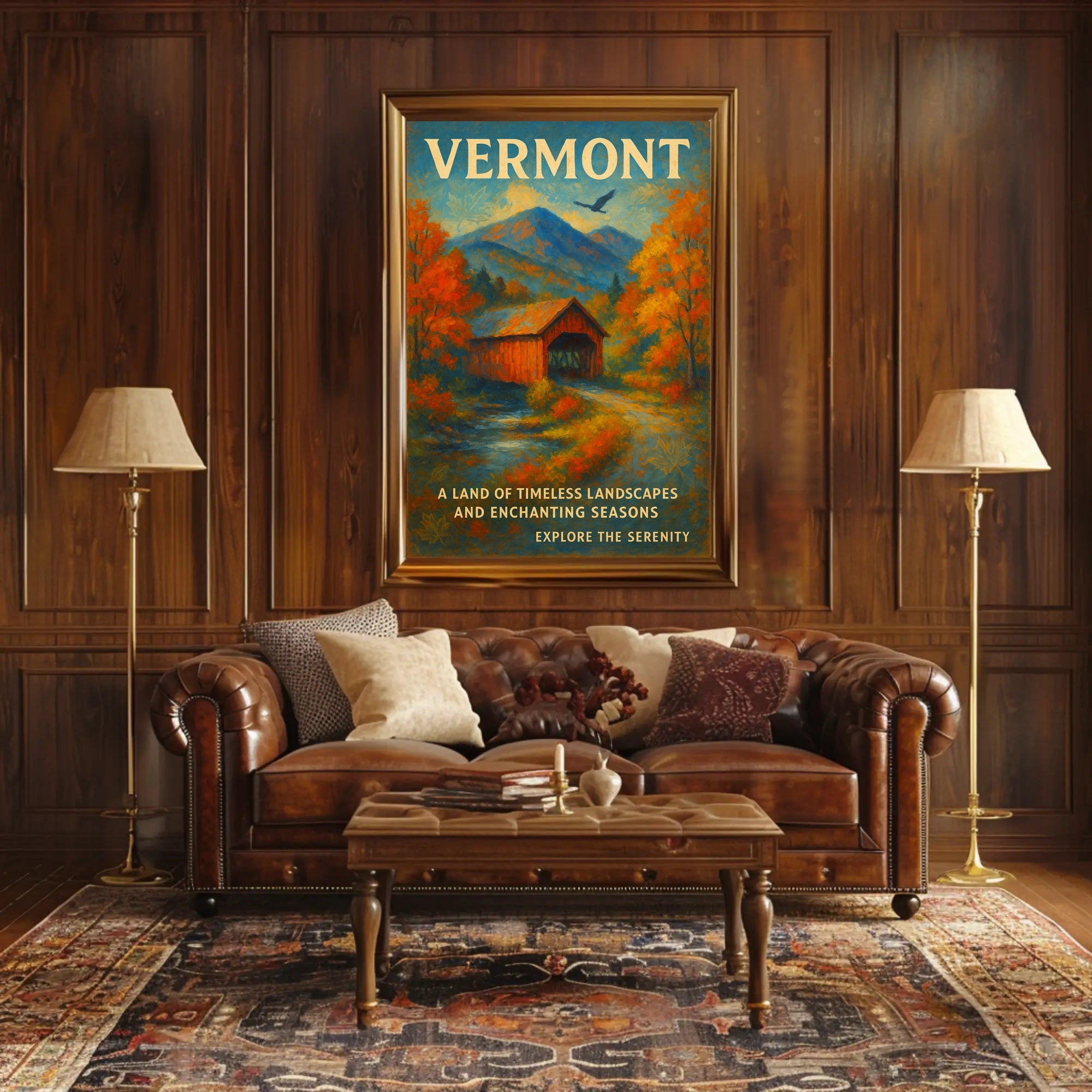 Vermont Timeless Landscapes Wall Art Print