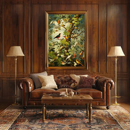 Birds Of Paradise William Morris Art Poster