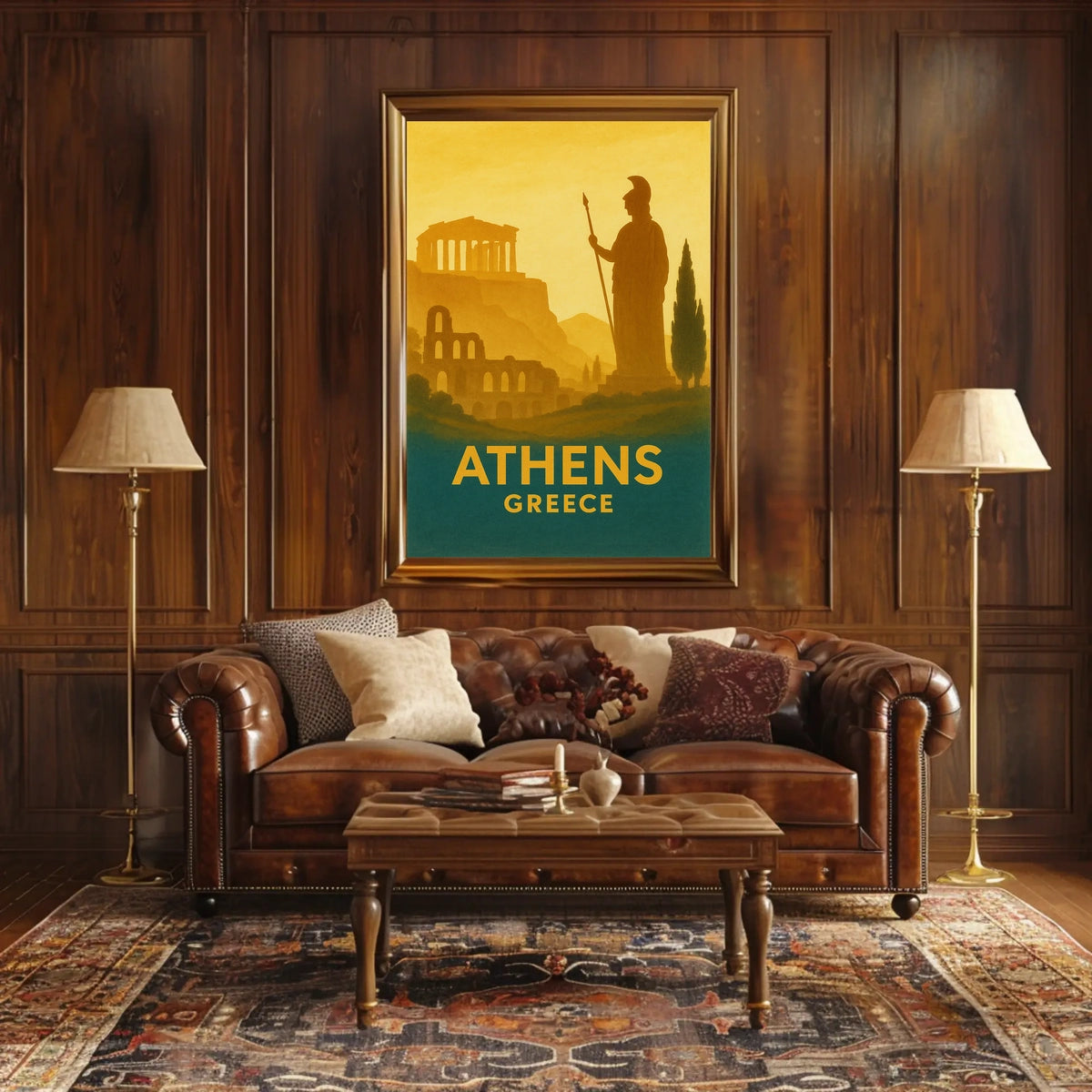 Athens, Greece A Timeless Journey Poster