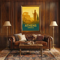 Athens, Greece A Timeless Journey Poster
