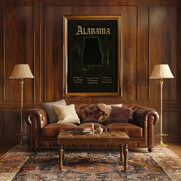 Alabama A Historical and Cultural Tribute Poster