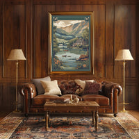 Serene Countryside Retreat Poster