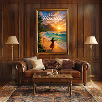 Visit Hawaii Poster PosterGoat