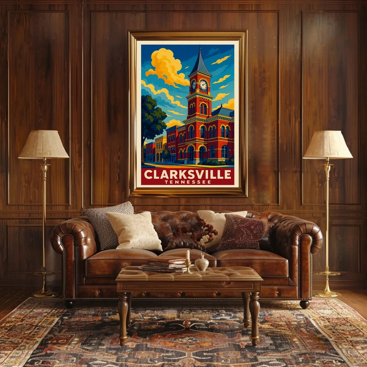 Clarksville, Tennessee Poster