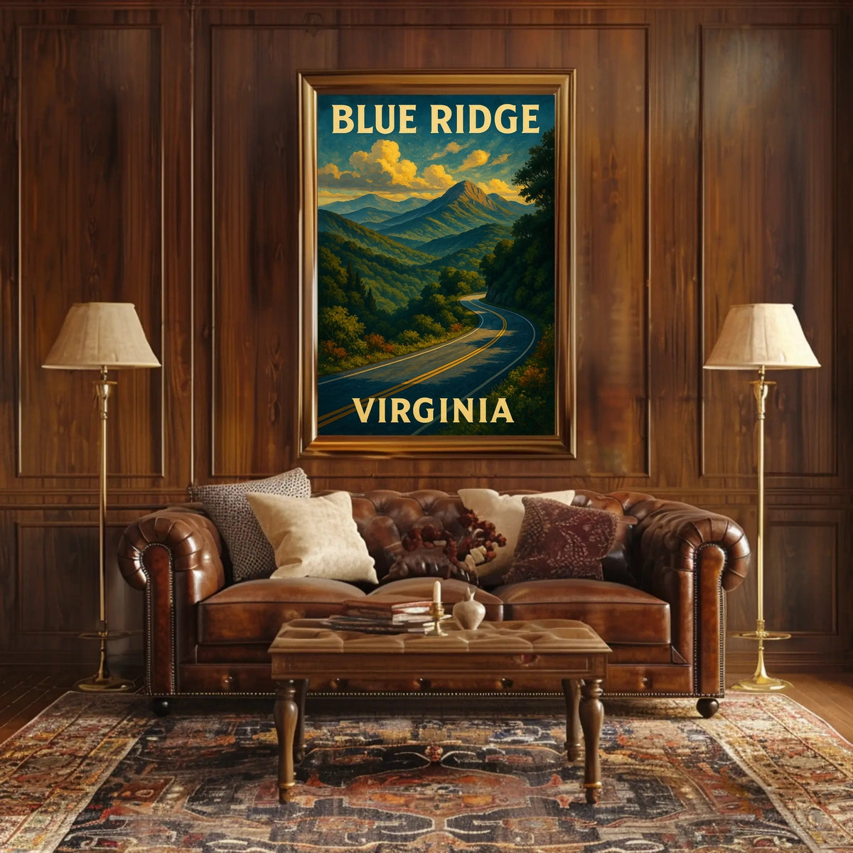 Blue Ridge Virginia Poster