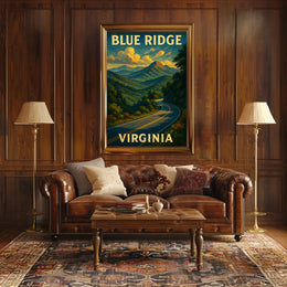 Blue Ridge Virginia Poster