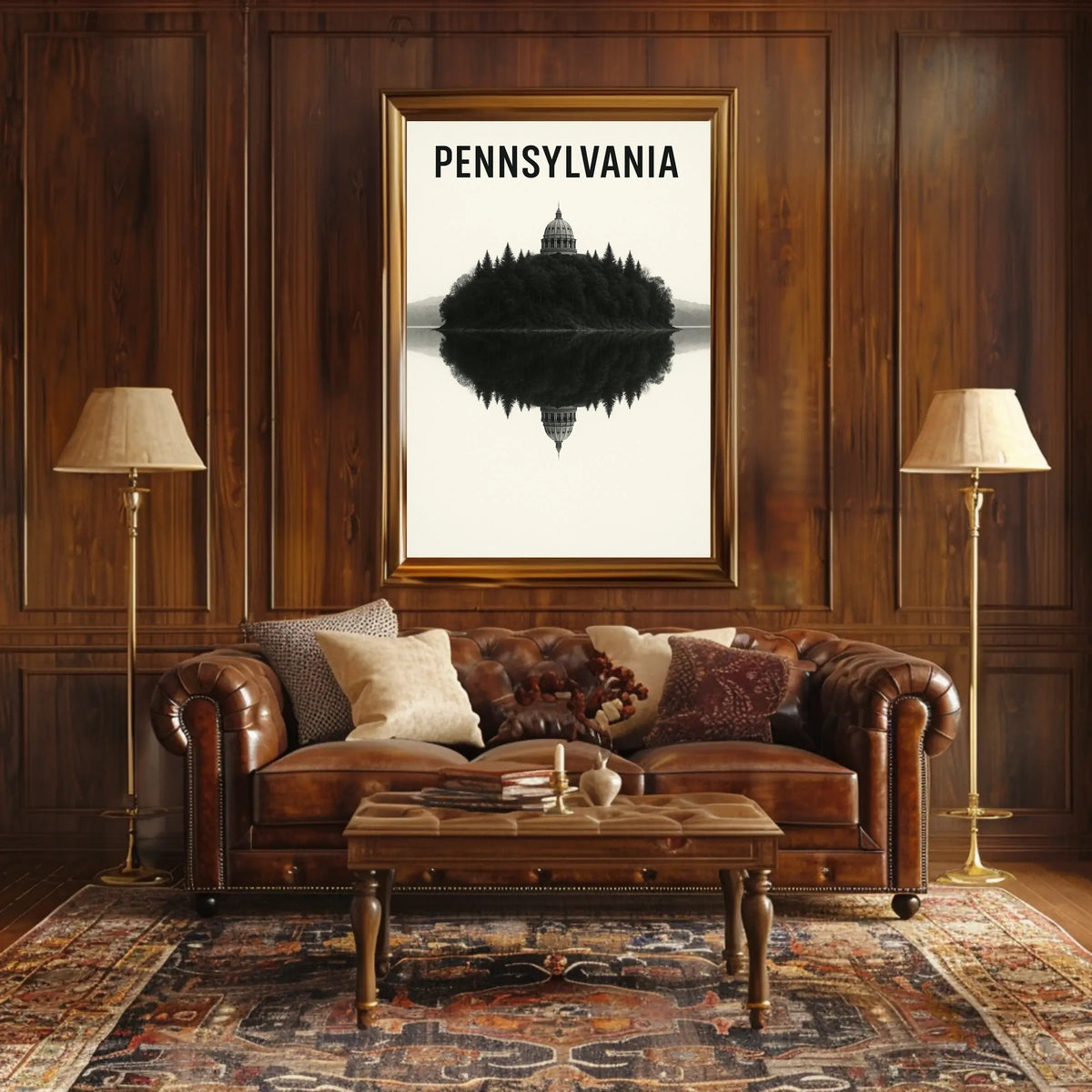 Pennsylvania Reflection Poster